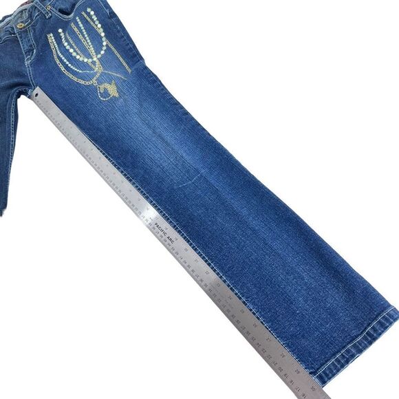 Baby Phat Y2K Embellished Bow Pocket Jeans - Picture 11 of 16